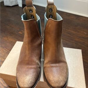 Free People Tan Leather Women’s Boots